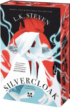 Cărți - Silvercloak (editie sprayed edges) - L.K.Steven
