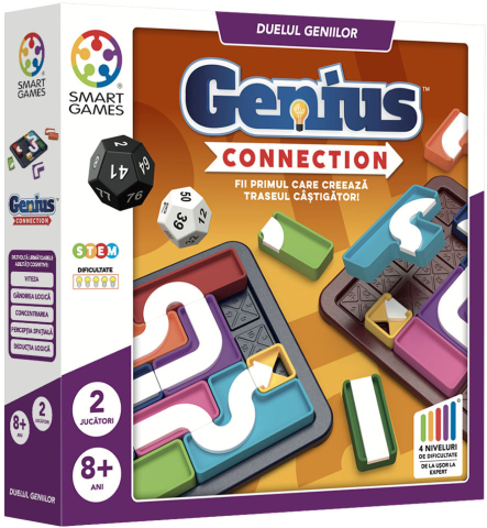 Jocuri educative și de societate - Joc de logica Genius Connection RO