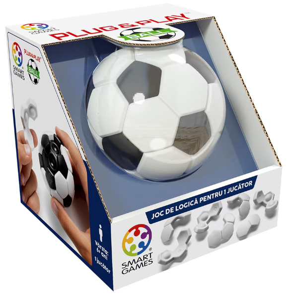 Jocuri de construcție și cuburi - Joc de logica Plug & Play Ball Smart Games