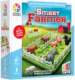 Jucării și jocuri - Joc de logica Smart Farmer 60 provocari Smart Games
