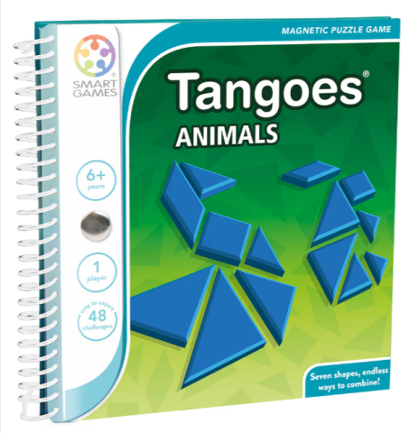 Jocuri educative - Joc de logica Smart Games Tangoes Animals 48 de provocari