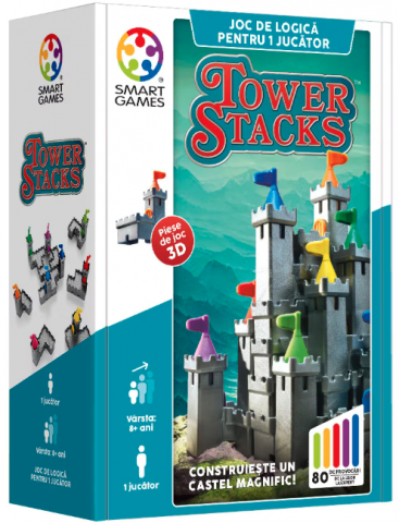 Jucării și jocuri - Joc de logica Tower Stacks Smart Games