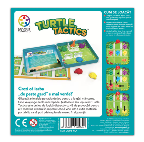 Joc de logica Smart Games Turtle Tactics 48 de provocari [1]