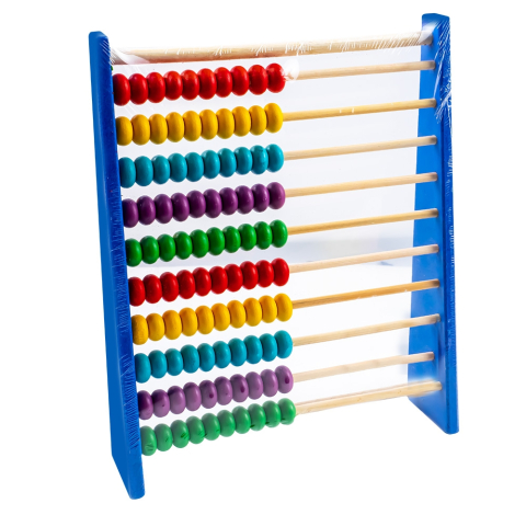 Socotitori și bețisoare pentru numărat - Socotitoare din lemn 20x5x24 cm