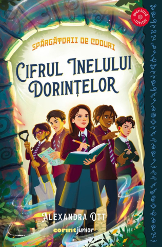 Cărți - Spargatorii de coduri. Cifrul inelului dorintelor - Alexandra Ott
