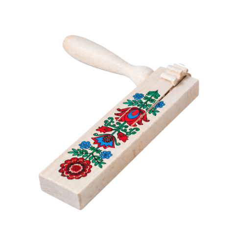 Ornamente și figurine decorative - Sperietoare lemn cu motive populare