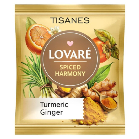 Ceai de plante, mirodenii si fructe, cu aroma de kaki si mandarine Spices Harmony 24 plicuri x 1.8 g Lovare [3]