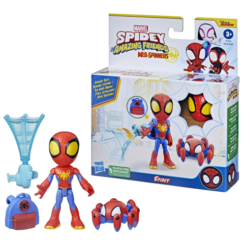 SPIDEY PRIETENII EXTRAORDINARI SET FIGURINA SPIDEY 10CM SI ACCESORII [5]
