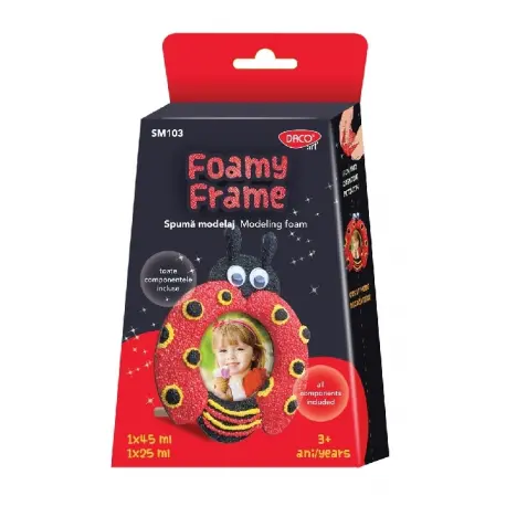 Artă și creativitate - Set creativ rama foto modelaj Daco 15 x 0 x 27 cm