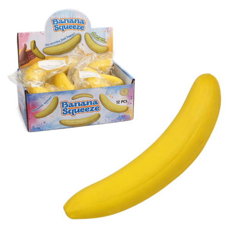 Jucării creative și senzoriale - Jucarie antistres squishy banana