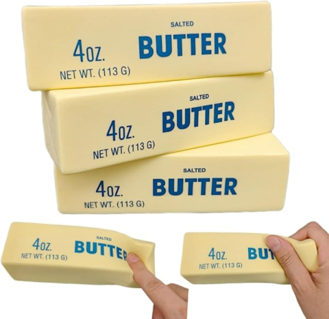Jucării creative și senzoriale - Squishy Butter 14x4 cm
