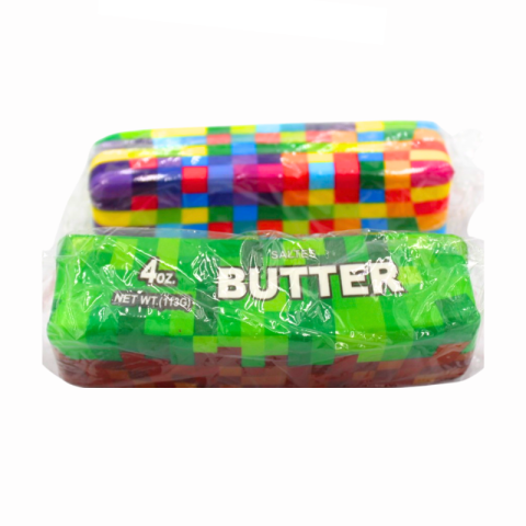 Jucării senzoriale și antistres - Squishy butter mic Minecraft 14 cm modele diferite