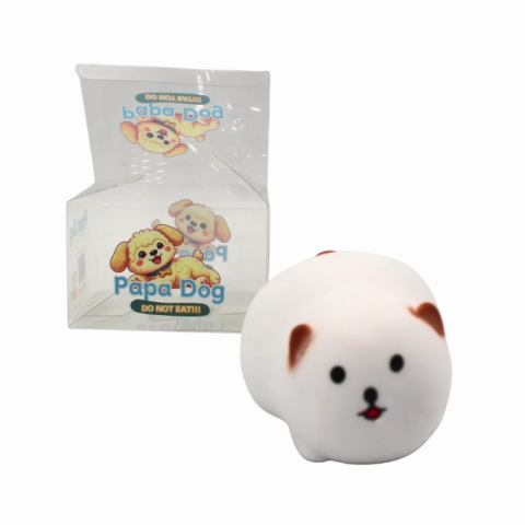 Jucării senzoriale și antistres - Jucarie antistres Squishy catel 8 cm