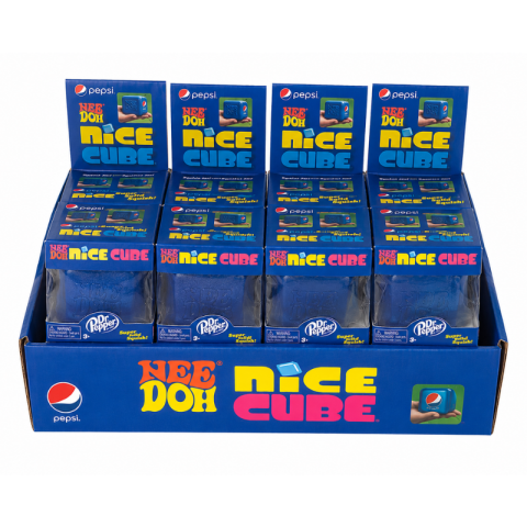 Jucării creative și senzoriale - Jucarie antistres squishy cub NeeDoh cu aroma Pepsi