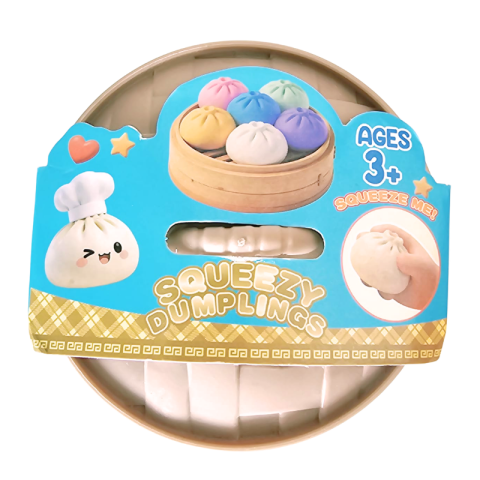 Jucării și jocuri - Squishy dumpling cu bilute