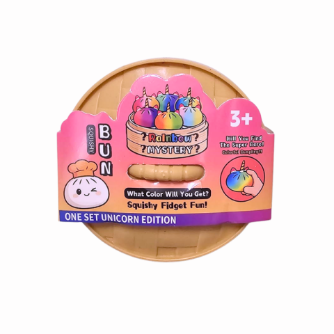 Jucării senzoriale și antistres - Squishy galusca jucarie antistres Dumpling Unicorn Mystery