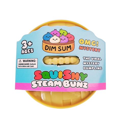 Jucării și jocuri - Squishy dumpling cu sclipici