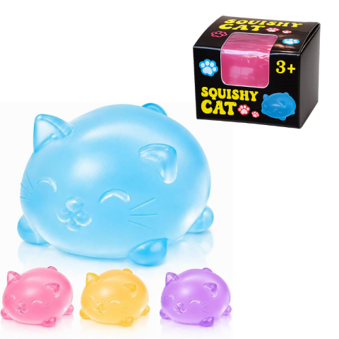 Noutăți Librăria Compas - Squishy pisica diverse culori