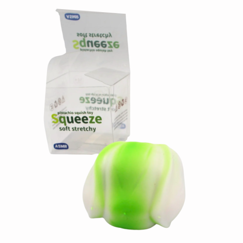 Jucării senzoriale și antistres - Jucarie antistres Squishy fistic 7 cm
