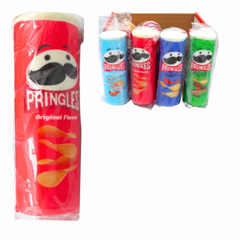 Jucării și jocuri - Squishy chips 5 x 15 cm jucarie senzoriala antistres culori diferite