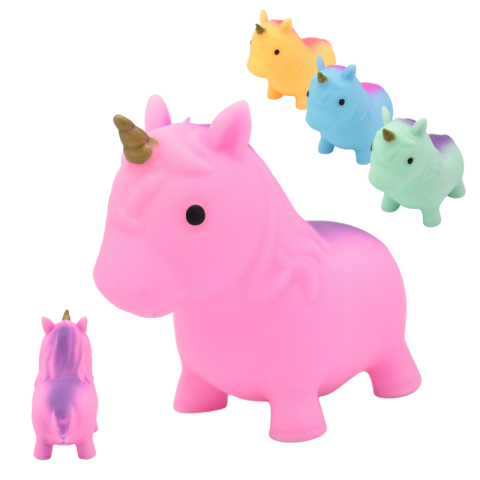 Jucării și jocuri - Squishy unicorn diverse culori Piccolino