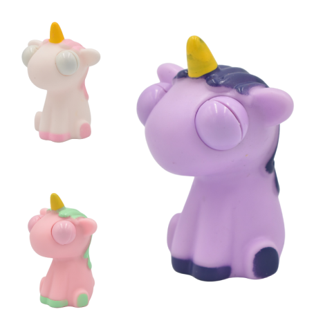 Jucării și jocuri - Squishy unicorn diverse culori Piccolino