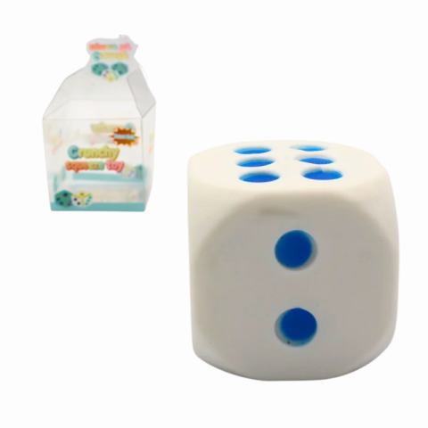 Jucării senzoriale și antistres - Jucarie antistres Squishy zar 4.5 cm
