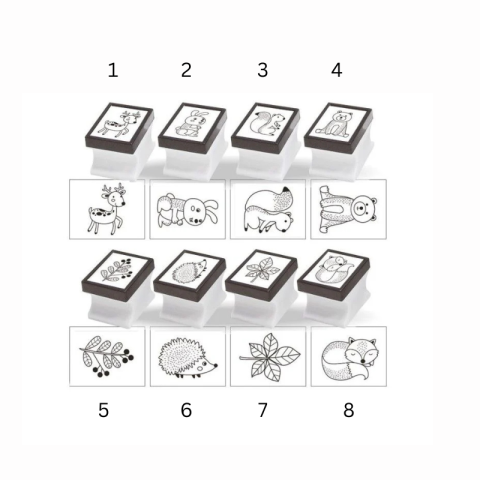 Stampila tusata Distractia padurii Daco [1]