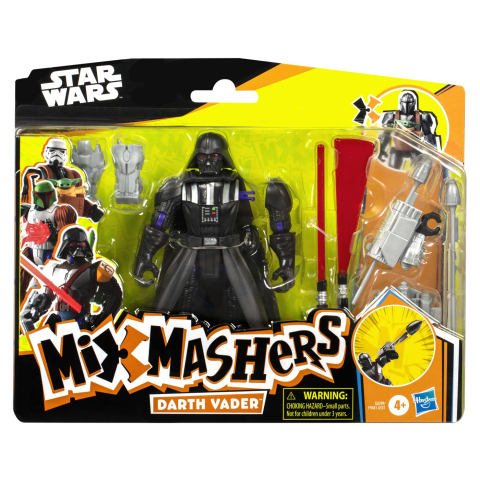 Figurine - STAR WARS MIX MASHERS DELUXE SET FIGURINA DARTH VADER 12CM SI ACCESORII