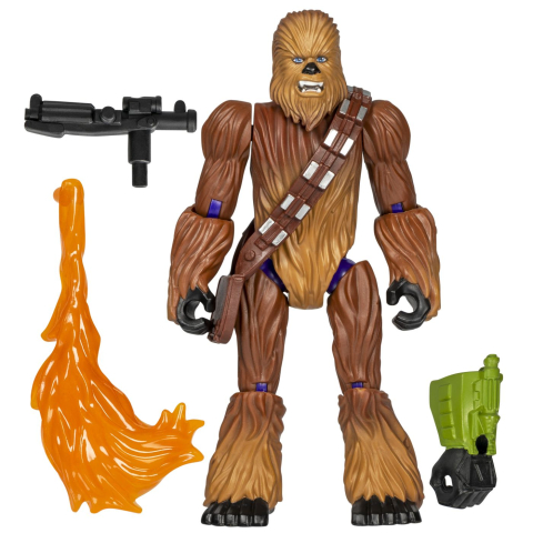 STAR WARS MIX MASHERS SET FIGURINA CHEWBACCA 12CM SI ACCESORII [1]