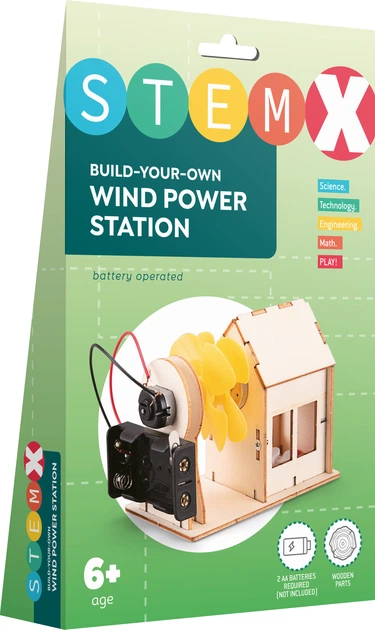 Set de constructie din lemn - Statie eoliana Stemx [0]