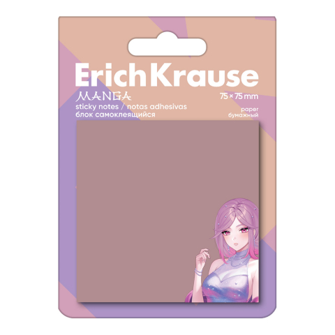 Note adezive - Stick notes hartie manga 75x75mm 50 coli Erich Krause