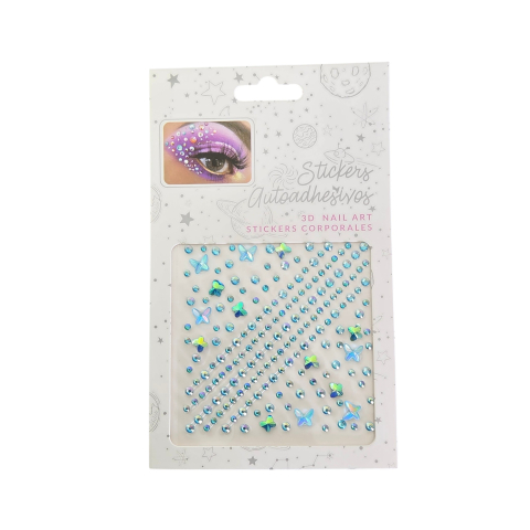 Accesorii personale și beauty - Stickere autoadezive diamant pentru unghii si machiaj - Cristale si Fluturi