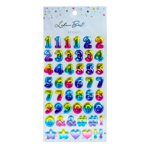 Stickere numere si litere modele diferite [4]