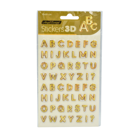 Artă și creativitate - Set stickere 3D litere