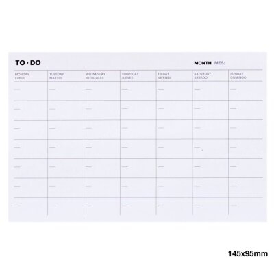 Registre și plannere - Autocolante lunare pentru agenda Miquelrius ToDo 16 file 14.5 x 9.5 cm