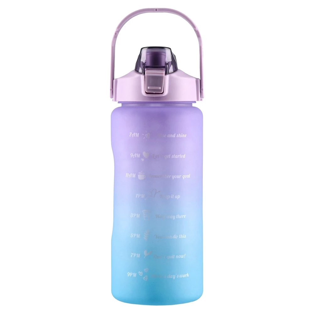 Rechizite școlare - Sticla de apa Flowy 10 1500 ml roz pastel