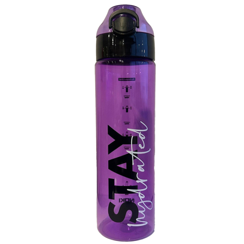 Pahare și sticle pentru scoală - Sticla apa tritan 630 ml cu deschidere automata Stay hydrated Noki