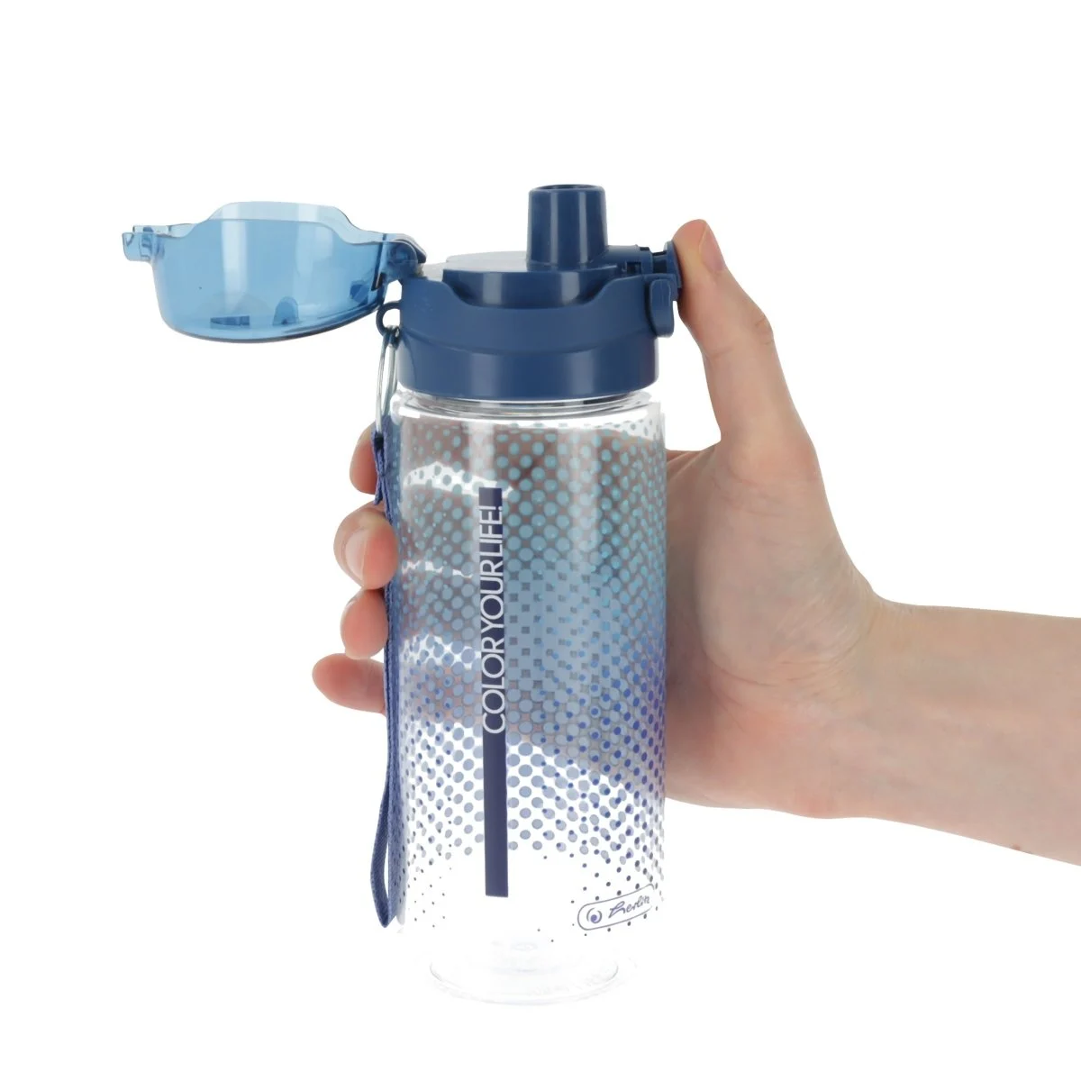 Sticla de apa 500 ml BPA free albastru Herlitz [1]
