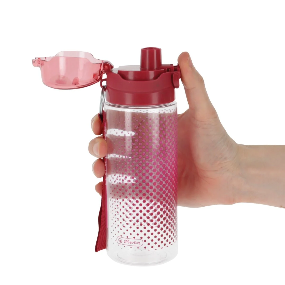 Rechizite școlare - Sticla de apa 500 ml BPA free roz Herlitz