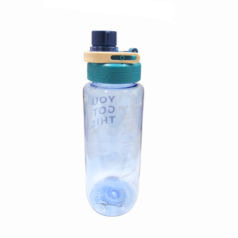 Sticla de apa din plastic gradata reutilizabila 1000 ml culori diferite [2]