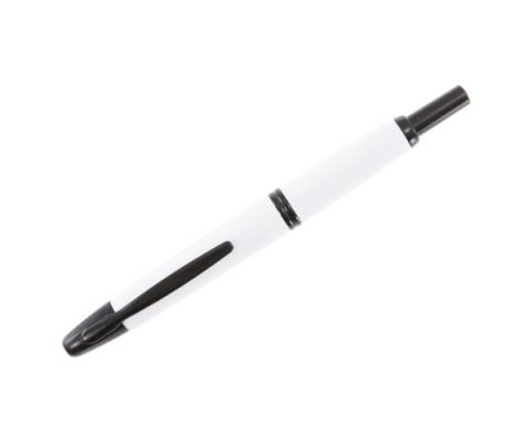 Stilou Capless Ultra Matt Pilot varf M alb si negru [3]
