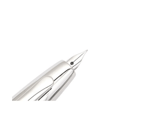 Stilou Capless Decimo Pilot rosu penita aur 18K alb [1]