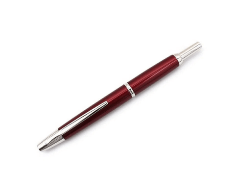 Stilou Capless Decimo Pilot rosu penita aur 18K alb [3]