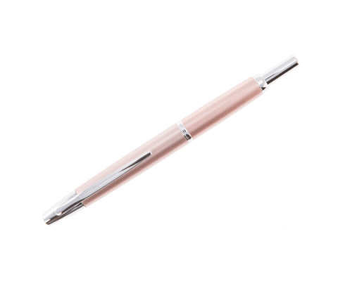 Stilou Capless Decimo roz varf M penita aur 18K alb [4]
