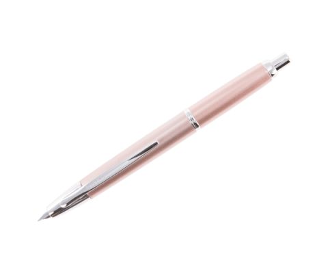 Stilou Capless Decimo roz varf M penita aur 18K alb [5]