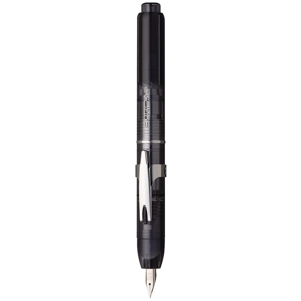 Instrumente de scris premium - Stilou retractabil Platinum Curidas Graphite Smoke F