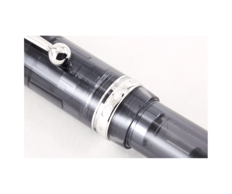 Stilou Custom 74 negru transparent varf M Pilot [4]