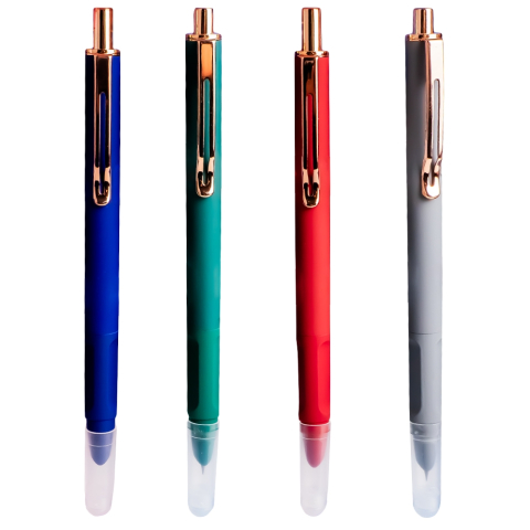 Noutăți Librăria Compas - Stilou din metal cu mecanism si cerneala termosensibila NEBO culori diferite