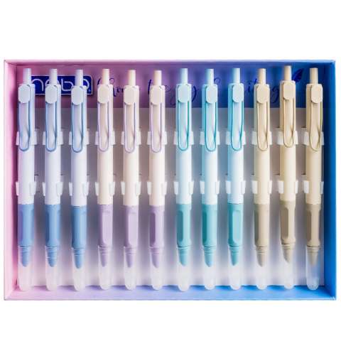 Stilou din plastic cu mecanism cerneala termosensibila NEBO culori diverse [1]